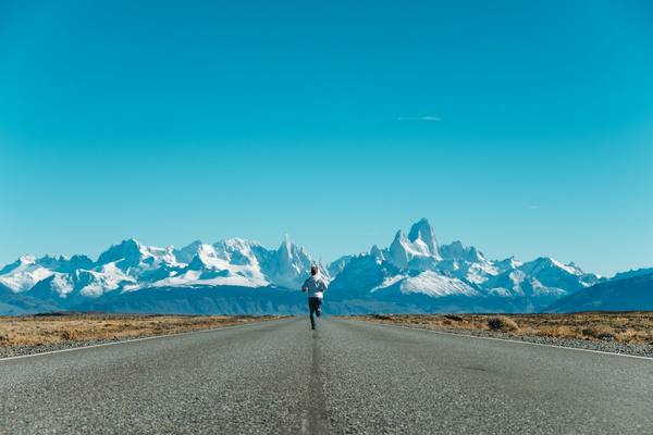 A mountain road