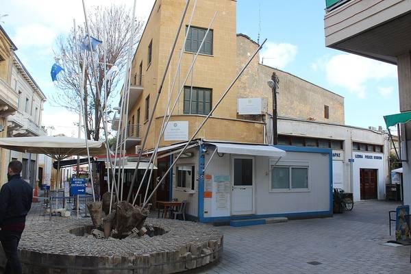 The Ledra Street crossing in Nicosia